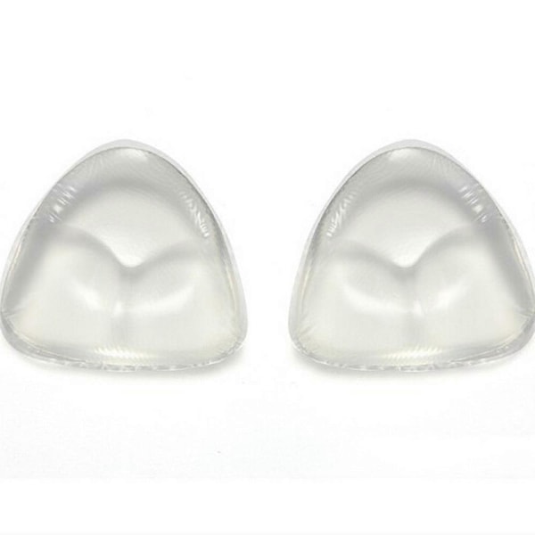 2X Silikon Gel BH Brystforsterkere Bikini Push Up Pads Kyllingfilet Innlegg