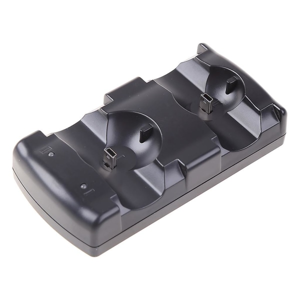 Abs  For Ps3 Dual Controller Charger Fast Charging Dock Station With Light