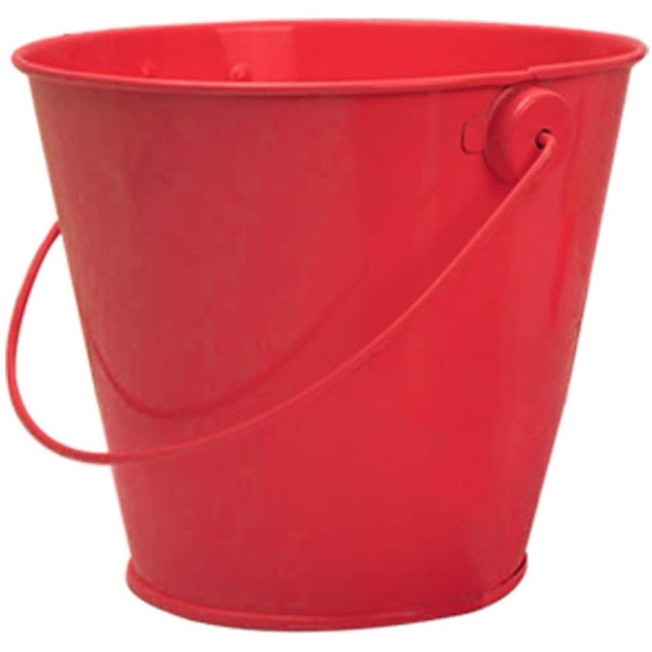 6 stk. Mini søde metal spand chokolade slik spande æske bryllup fest favoriser DIY tin favoriser spande små planter spande, 4 x 5,5 x 6 cm