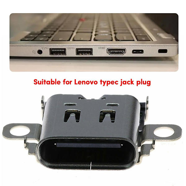 Usb Type C-laddningsportuttag för Thinkpad L14 L15 bärbar datorreparation