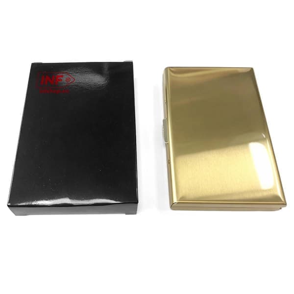 RFID-korttikotelo, 6 korttipaikkaa, kulta Gold