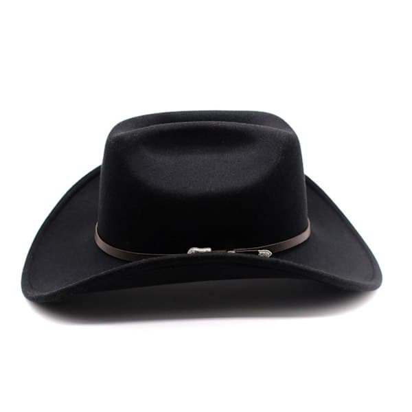 Cowboyhat med bred skygge