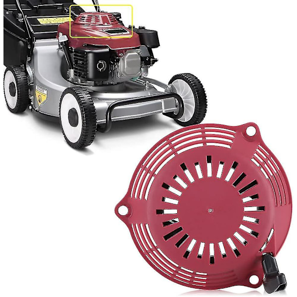 Startvev för Honda Gcv135 Gcv160 En2000 Motor Gräsklippare Generator Manuell Start Röd