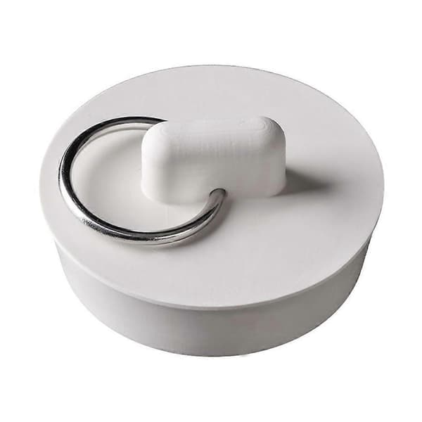 Gummibadekarpropp med kjede 23-52mm Avløpspropp Gummivaskpropp Avløp Transparent Version 38-41mm