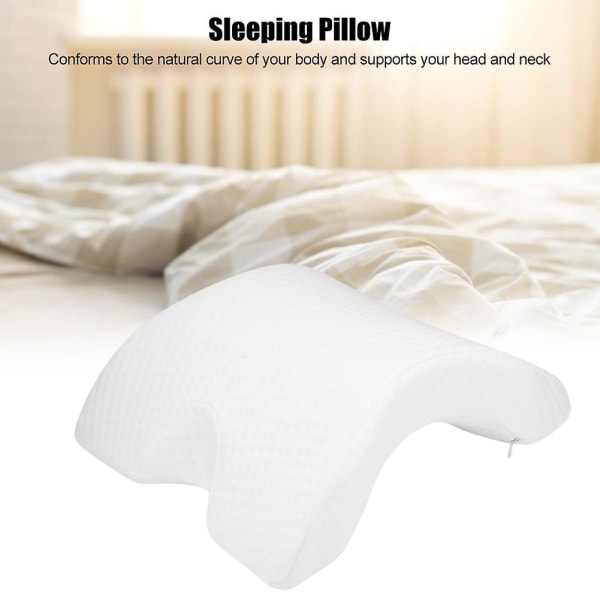 Arch U-formet pute, buet memory foam sovepute for nakke for par