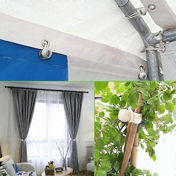 Elastisk strammer, elastisk bungee-snor, 30 stk. presenning