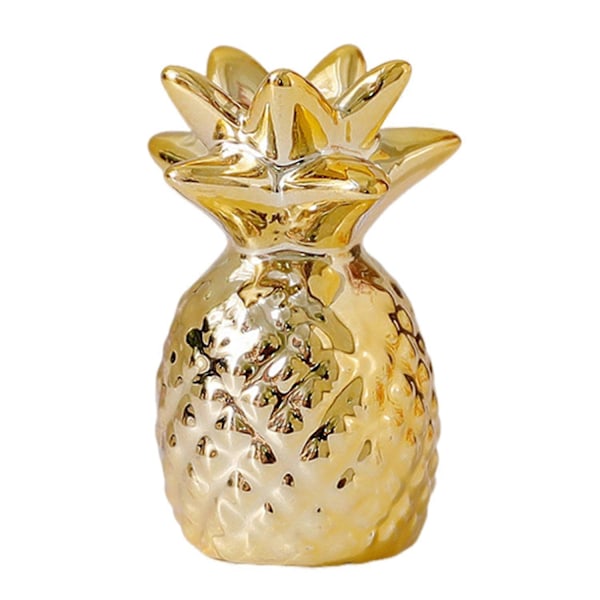 Mini Keraamiset Eläinfiguurit Pienoispupu Kissa Laama Ananas Patsas Pöydälle Hyllylle Työpöydälle H