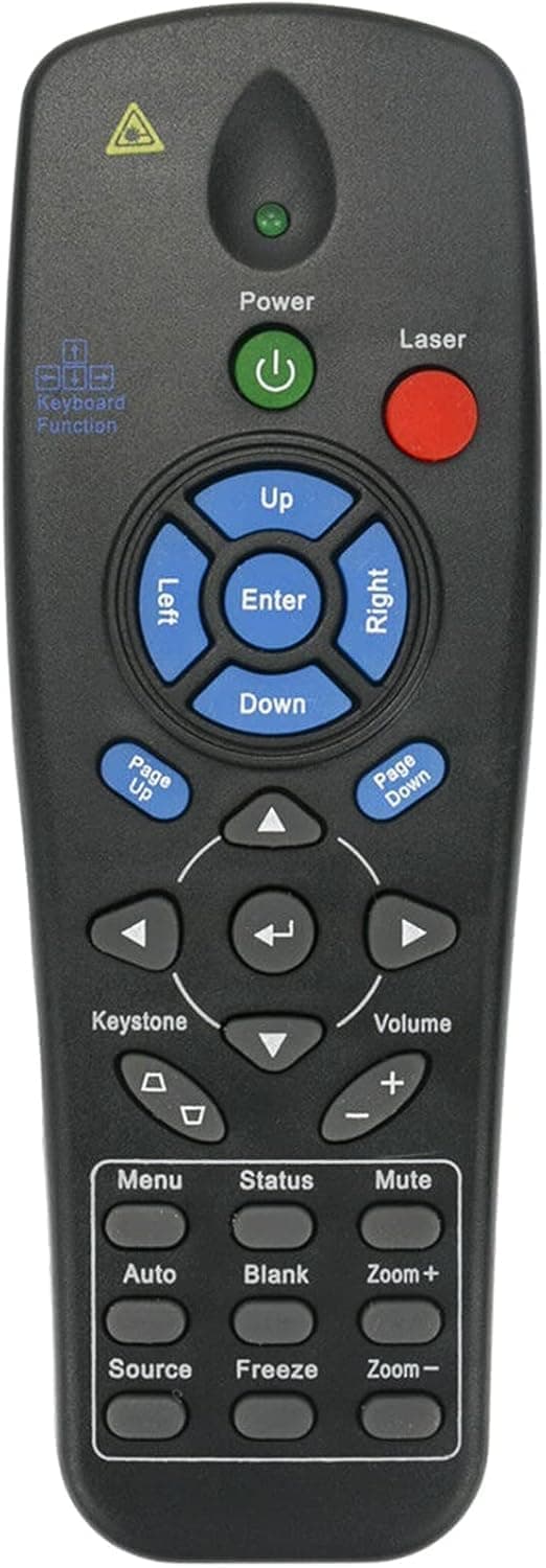 Fjernkontroll for Vivitek D950HD D6510 D6010 D833MX D835 projektor