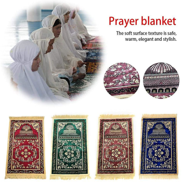 Muslimsk bönematta, muslimsk bönematta i kashmir - Gudstjänstmatta (3 färger)
