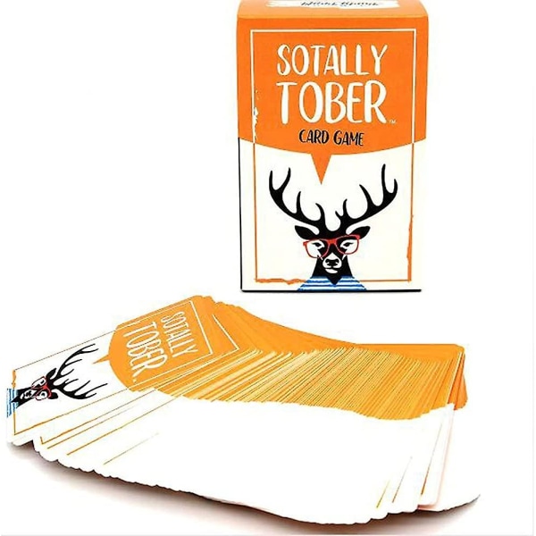 Sotally Tober Drikkespill - Familiedrikkende festkortspill Kortspill for voksne, tenåringer og barn - Uhyrlig morsomt festkortspill for voksne