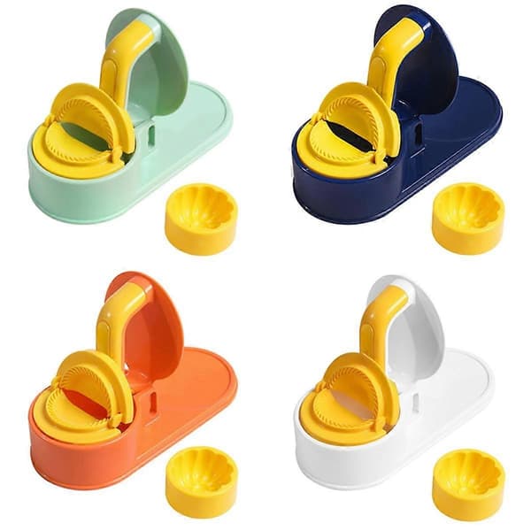 Manuell Deigpresse Dumpling Wrappers Press, Dumplingformsett Bolleform Dumplingpresse Easy-Tool