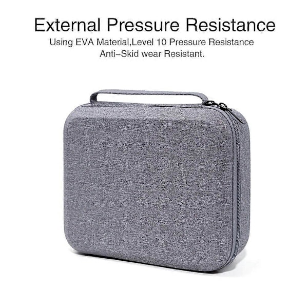 Liten väska för DJI MINI 4 Pro Fodral Kontroller Drönartillbehör Förvaring Fjärrkontroll Leksakstillbehör dark khaki