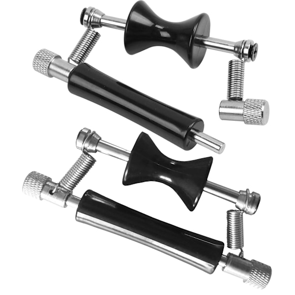 2-pack Gitarr Rullande Capo Glidande Justerbar Rostfritt Stål Modulationsklämma