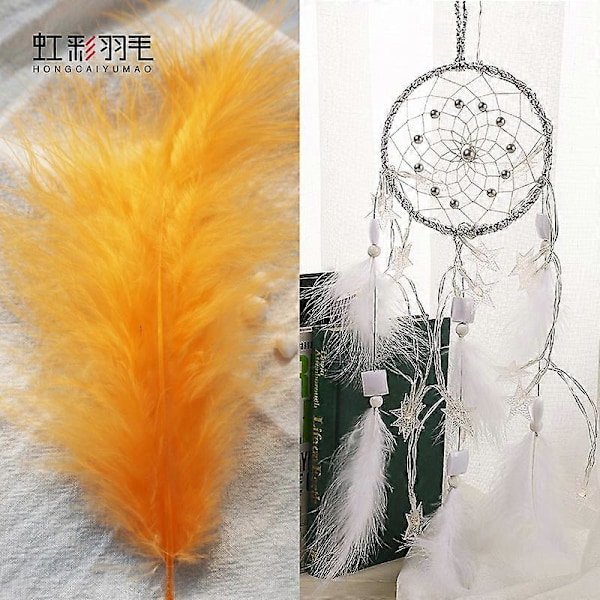 50 stk. Fluffy Tyrkisk Marabou Fjer 10-15 cm Tyrkiske Fjer Dekorationstilbehør Til Smykker Tøj Bryllupsfjer DIY Håndværk Red Currant