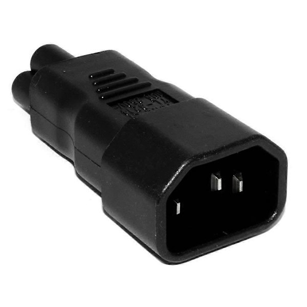 PDU UPS C14 till C5, IEC320 C13/C14 till C5/C6 Värmevattenkokare Ledning till PC Laptop Strömförsörjningskabel Adapter