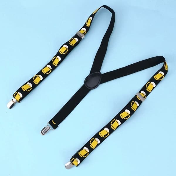 1 stk Clip-on seler for menn Y-formet justerbar elastisk sele ZDQ