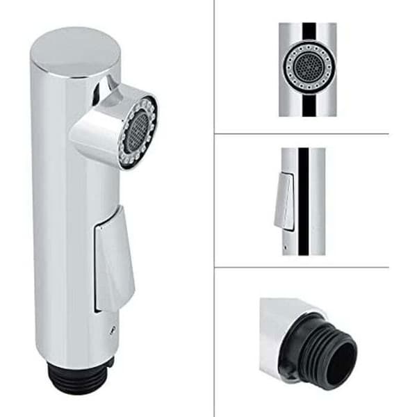 Kjøkkenkran sprøyte – LUSKYKA® – 2 spraymoduser – Erstatningssprayhode – ABS-materiale med kromfinish.