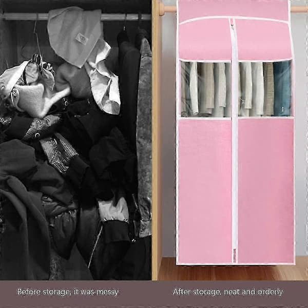 Klespose Antiskvett Støvpose Kleshenger Oppbevaringspose Premium 60*48*100cm