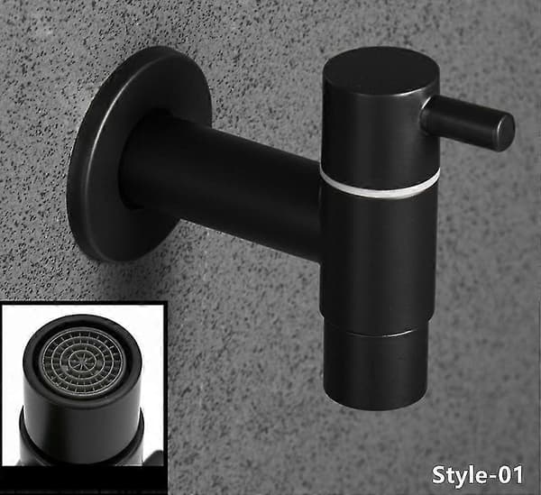 304 Rustfritt Stål Utekran - Hagekran Vannkran 3 Stiler Style-02
