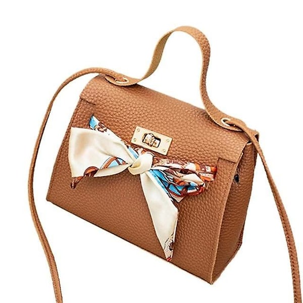 Dam Handväska i PU-läder, Axelremsväska - Dam Crossbody Väska Tote Satchel Plånbok BN