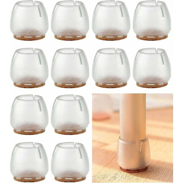 17-21mm möbelskydd 16 st möbelskydd möbelskydd silikon möbelskydd möbelbensskydd stolsbensskydd bordsskydd repor golvskydd
