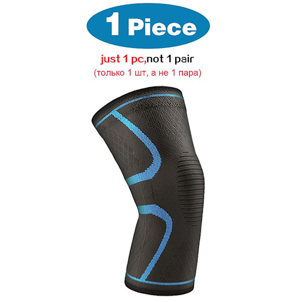 1/2 stk. knæstøtte til gigtled Nylon Sports Fitness Kompressionsærmer Knæbeskyttere Løbebeskyttelse 2 pieces gray Xxl