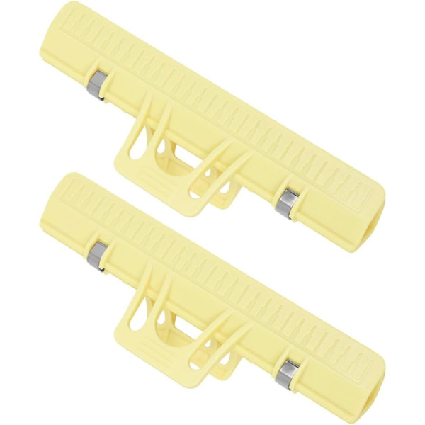 2 stk fiolin musikkarkklips musikksideholder musikknotklips klemme musikknot faste klipser instrumenttilbehør for hjemmekontor klasserom gult
