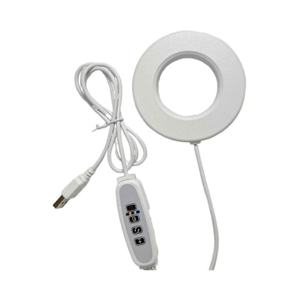 Innendørs plantelys, taklampe, 48 LED-er, rødt og blått lys, 1 frontlys