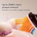 Philips Sonicare Original A3 Premium multifunksjonelle erstatningsbørstehoder for elektrisk tannbørste, hvit