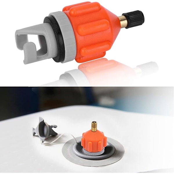Oppustelig Båd SUP Pump Adapter, Konventionel Luftpumpe Adapter til Båd Kajak Oppustelig Robåd Lille Stand Up Paddle Board
