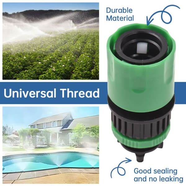 Utendørs hage- og terrassedusjsystem – 16m linje med 16 kobberdyser og 3/4\" adapter