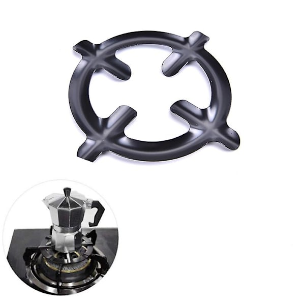 1 st järn gasspis spisplatta kaffemoka pottstativ reducer ringhållare Shytmv