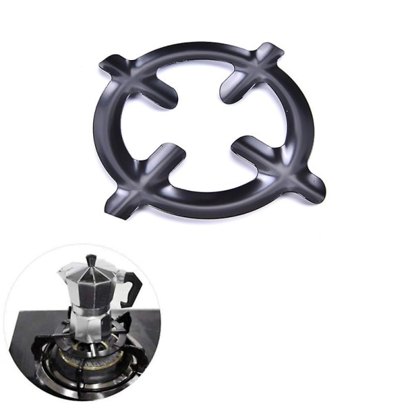 1 stk. Jern Gas Komfur Kogeplade Kaffe Moka Pot Stativ Reducer Ring Holder Shytmv