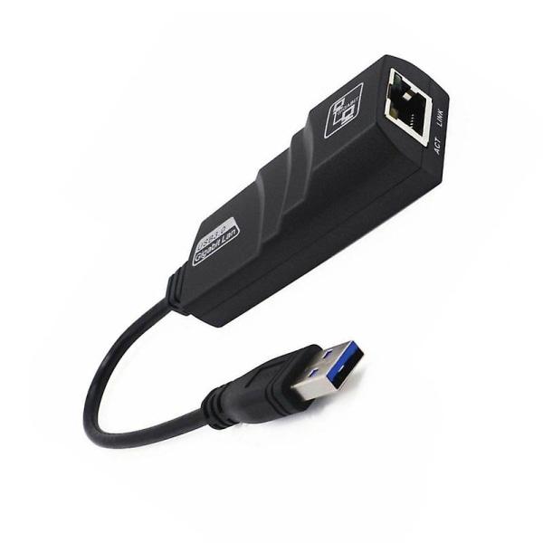 Usb 3.0 til 10/100/1000mbps Gigabit Rj45 Ethernet Lan Nettverksadapter for PC Mac Jikaix