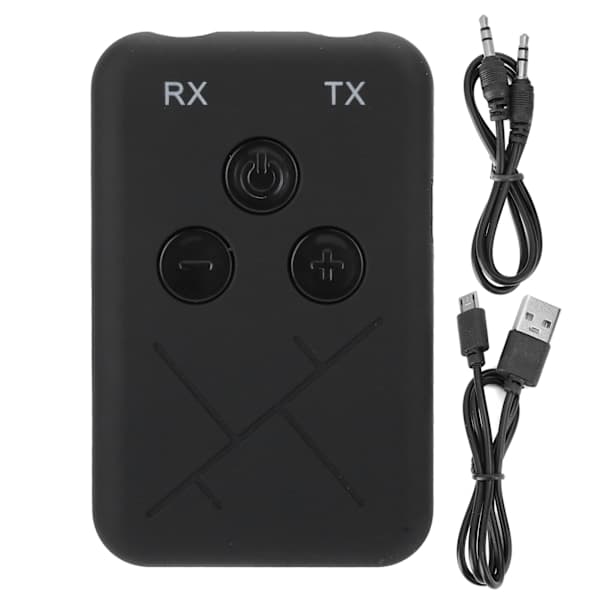 Bluetooth-sender/-mottaker 2-i-1 trådløs hjemmelydassistent 3,5 mm adapterenhet