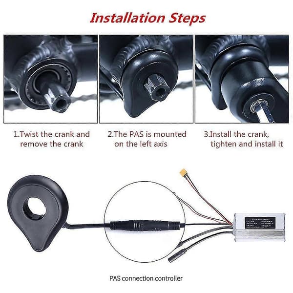 Sykkel Pedalassistent Sensor, Elektrisk Sykkel Pedal Sykkel Pedal Sensor Pedalassistent A