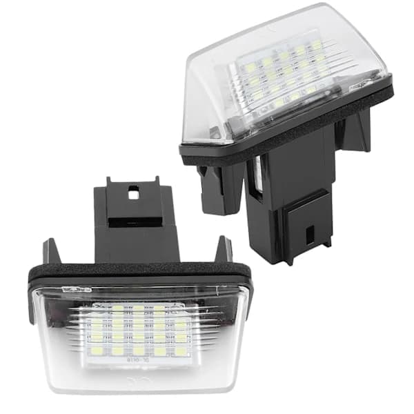 2st 18 LED Vänster Höger Bil Skyltbelysning för Citroen C3 2002-2009 0.1