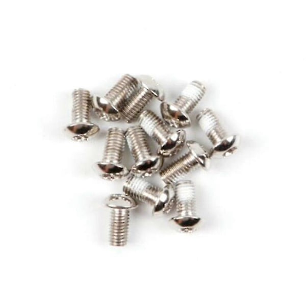 12 stk Mtb Cykel - Skiveskruer Ycle M5x10mm Skivebremse Rotor Bolte T25 Silver