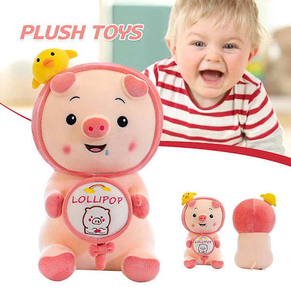 Lollipop-possun pehmolelu Q-versiolla, pehmoiset eläinlelut, nukkumistyynylelu 35cm