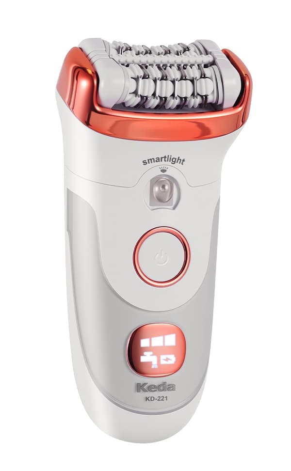 Braun Silk-épil 9 9-720 Epilator med barber- og trimmerhoveder, MicroGrip-pincet og højfrekvent massage