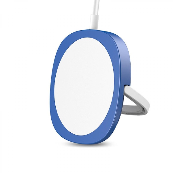 Magnetisk Trådløs Lader MagSafe Lader Reise Trådløs Telefonlader med Støtte Kompatibel med iPhone Serie Kabel (Ingen Adapter)