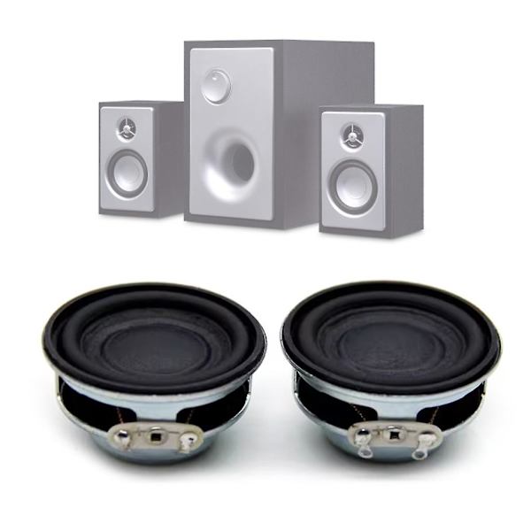 1,4 tommers bærbar full-range lydhøyttaler 36 mm 4 ohm 3w Hifi lydforsterker