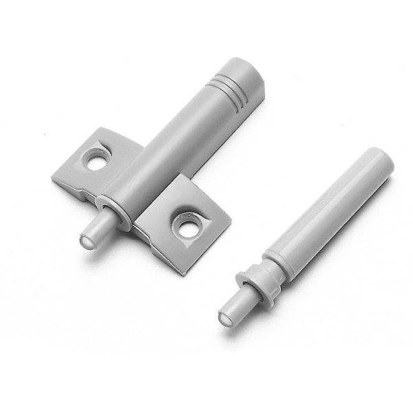 10 stk. Soft Close Dæmper Skab Skuffe Dør Dæmper Lydløs Soft Buffers Closer Til Køkken Badeværelse, 60*46mm(grå)