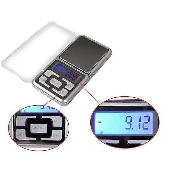Digitaalinen vaaka taskukoossa, taskuvaaka, koruvaaka 0,01 - 200g