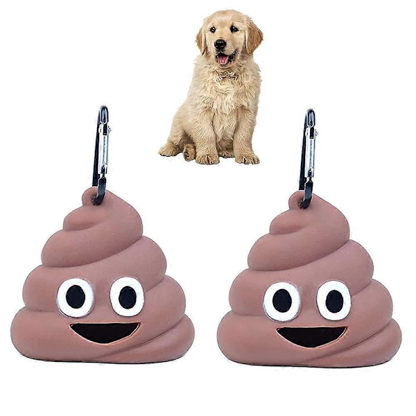 2 Stycken Hundbajspåsehållare, Avfallspåsedispenser, Avfallspåsehållare, Hundavfall