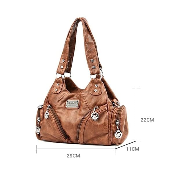 Crossbody Veske GREY Grå Grey