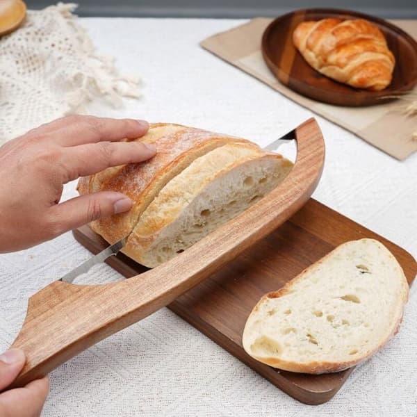 Baguette-/brødskærer – Akacietræ