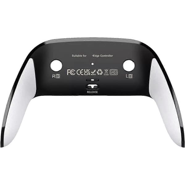 Til PS5 Edge Top Bund Dekorativ Trim Skal Udskiftning Front Bag Clip Skal til PS5 Edge Trådløs Controller White