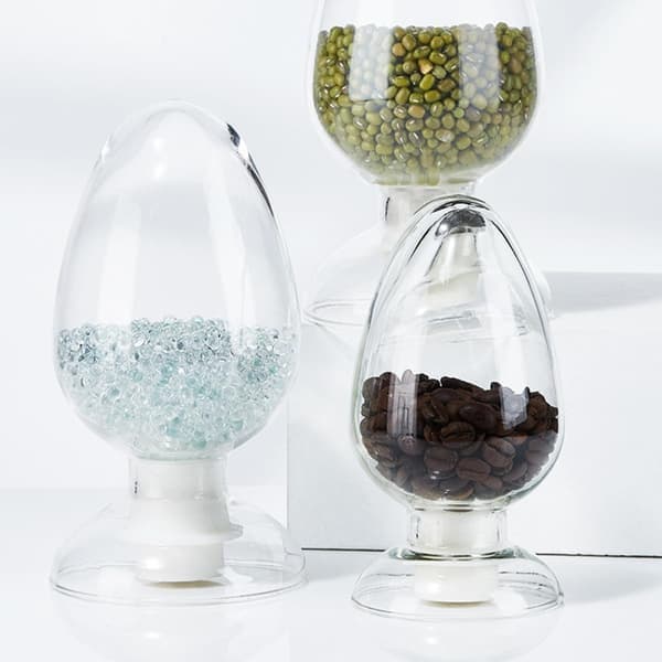 500 ml provflaskor förvaringsglasflaska stor kapacitet glas