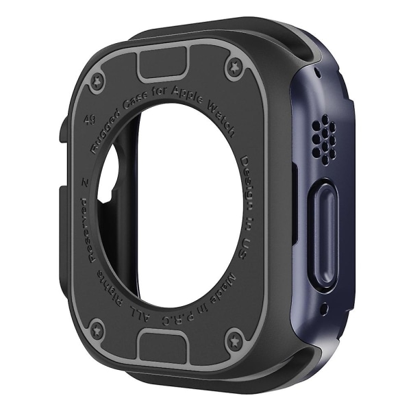 För Apple Watch Ultra 2 49mm/Ultra 49mm Watch Case PC+TPU Anti-Scratch Cover